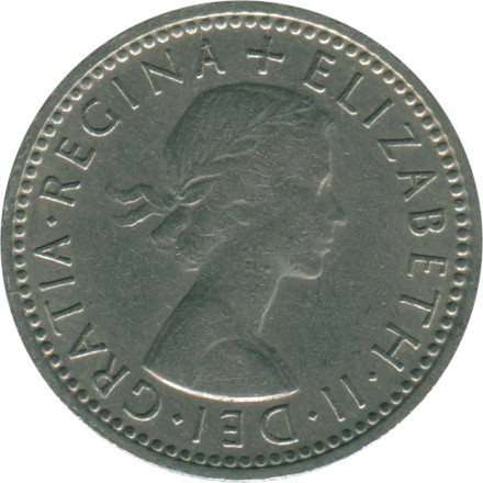 Великобритания 6 пенсов 1961 год