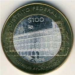 Мексика 100 песо 2006 год