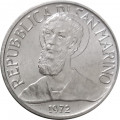Сан-Марино 1 лира 1972 год - Святой Марин