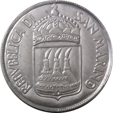 Сан-Марино 5 лир 1973 год - Святые