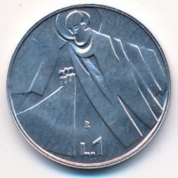 Сан-Марино 1 лира 1990 год