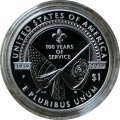 США 1 доллар 2019 год - 100-летие Американского легиона Proof