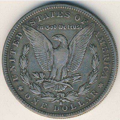 США 1 доллар 1891 год (S)