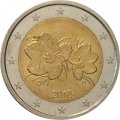 Финляндия 2 евро 2018 год - Морошка