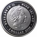 Ниуэ 1 доллар 2009 год - Китайский гороскоп - год тигра (тигрёнок)