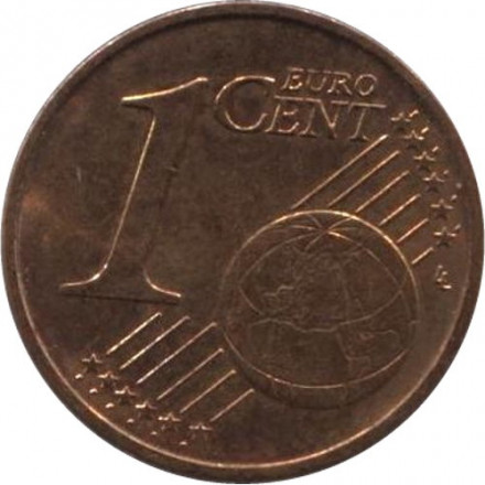 Германия 1 евроцент 2008 год (D)