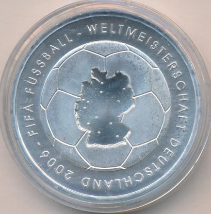 Германия 10 евро 2003 год - Чемпионат мира по футболу 2006, Германия