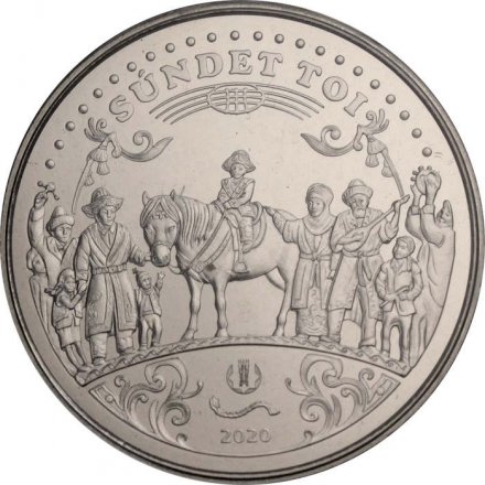 Казахстан 100 тенге 2020 год - Национальные обряды - Сундет той (в буклете)