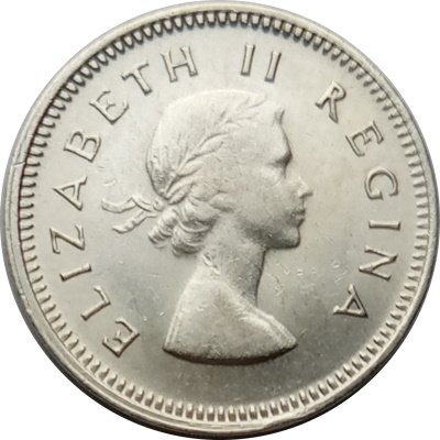 ЮАР 3 пенса 1957 год