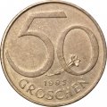 Австрия 50 грошей 1995 год