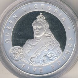 Гернси 5 фунтов 2006 год