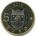 Финляндия 5 евро 2010 год - Сатакунта