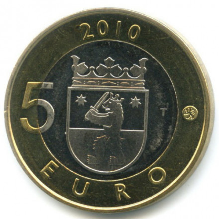 Финляндия 5 евро 2010 год - Сатакунта