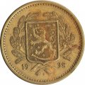Финляндия 20 марок 1938 год (маленький тираж)