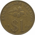 Малайзия 1 ринггит 1989 год