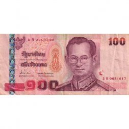 Таиланд 100 бат 2005 год - VF