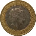 Великобритания 2 фунта 2002 год