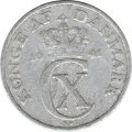 Дания 5 эре 1941 год - Король Кристиан X