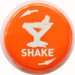 Пивная пробка Украина - Shake (оранжевый) тип 1