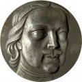 Настольная медаль Петр I (1672-1725-1972). D-60мм ЛМД