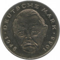 ФРГ 2 марки 1990 год (F) - Людвиг Эрхард, 40 лет Федеративной Республике (1948-1988)