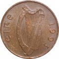 Ирландия 1 пенни 1993 год