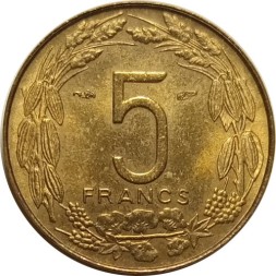 Французская Экваториальная Африка 5 франков 1958 год