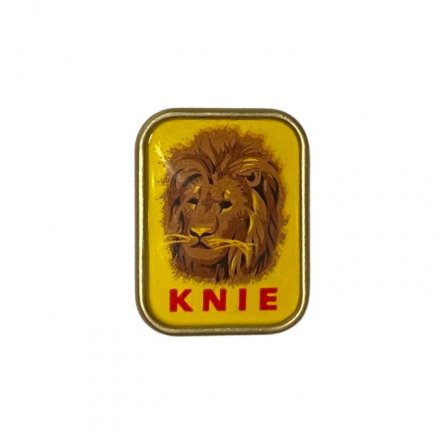 Значок Швейцарский цирк KNIE. Лев