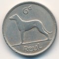 Ирландия 6 пенсов 1945 год