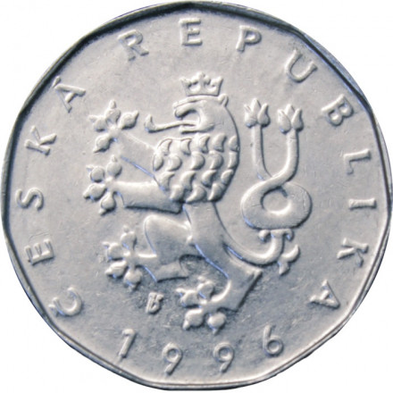 Чехия 2 кроны 1996 год