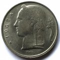 Бельгия 5 франков 1968 год BELGIQUE