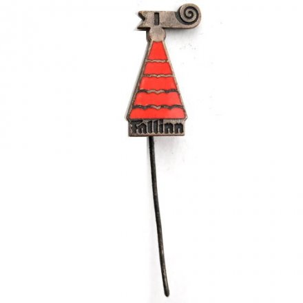 Значок-иголка Таллин. Tallinn. Эстония