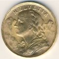 Швейцария 20 франков 1935 год