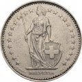 Швейцария 1 франк 1985 год