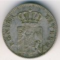 Бавария 3 крейцера 1852 год