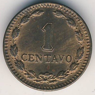 Аргентина 1 сентаво 1940 год