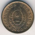 Аргентина 1 сентаво 1940 год
