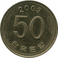 Южная Корея 50 вон 2003 год