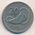 Фиджи 20 центов 1978 год