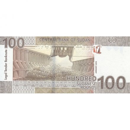 Судан 100 фунтов 2019 год - Загадочные пирамиды Мероэ UNC