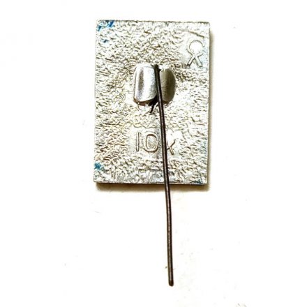 Значок-иголка Город Пушкин (голубой)