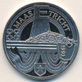 Нидерланды 2 1/2 экю 1993 год - Маастрихтский договор