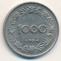 Австрия 1000 крон 1924 год
