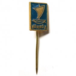 Значок-иголка Neringa. Парусник