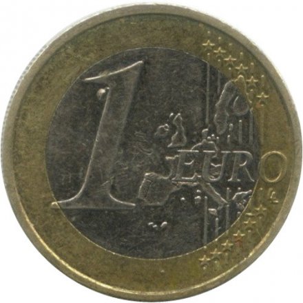 Австрия 1 евро 2007 год