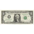 США 1 доллар 1999 год - E - XF+