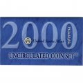 Годовой набор из 10 монет США 2000 год, монетный двор Филадельфия (P) (в конверте)