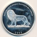 Конго 10 франков 2003 год