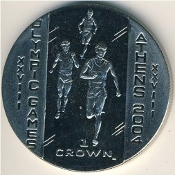 Остров Мэн 1 крона 2003 год