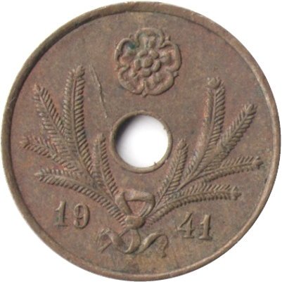 Финляндия 5 пенни 1941 год